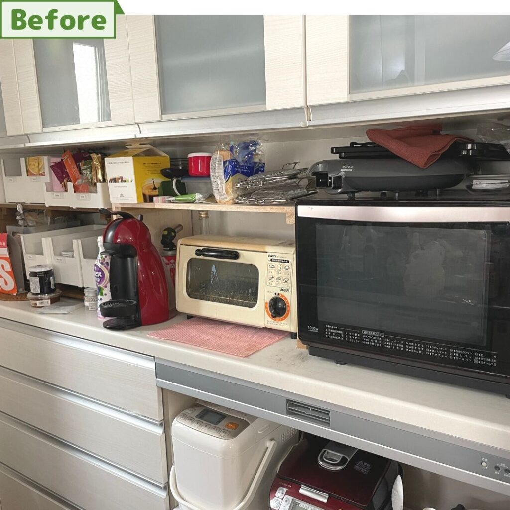 食器棚のビフォー