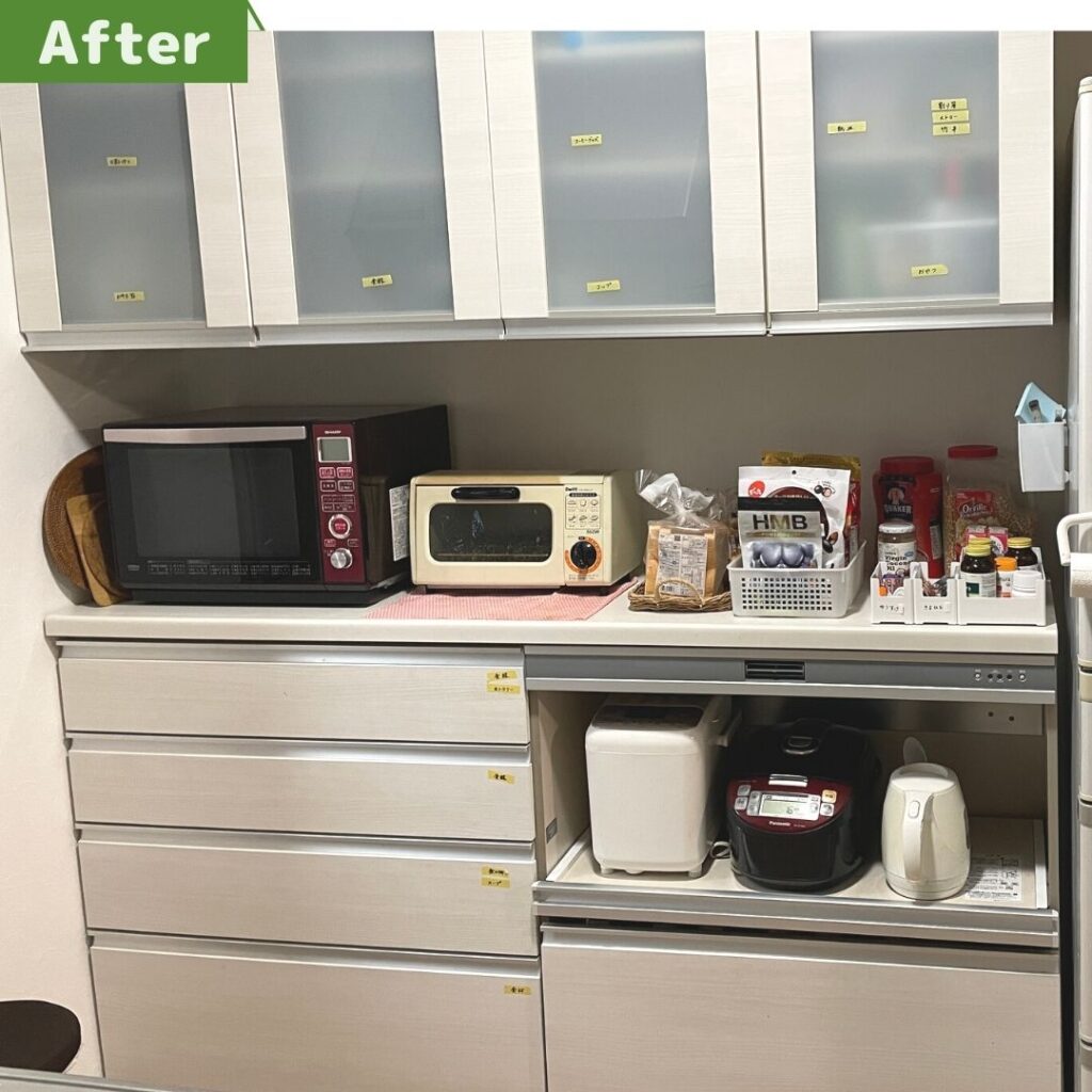 食器棚のアフター
