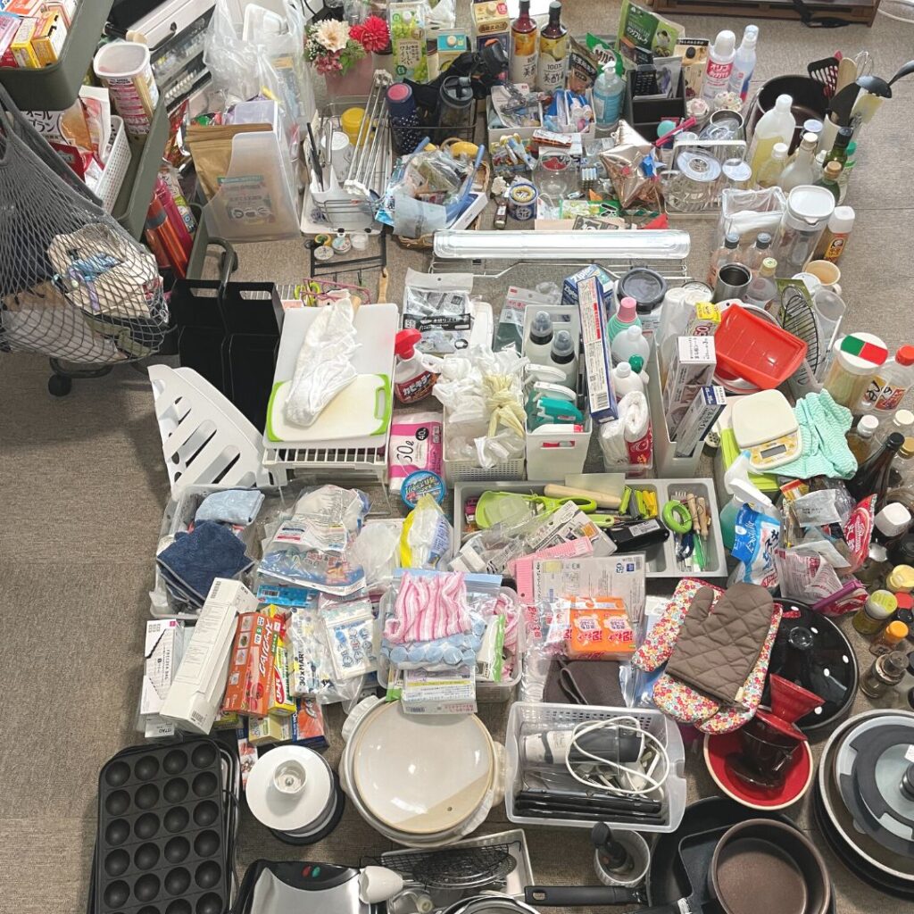 キッチンのシンク下収納に入っていたモノ