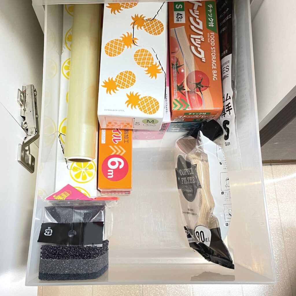 キッチンの食器棚