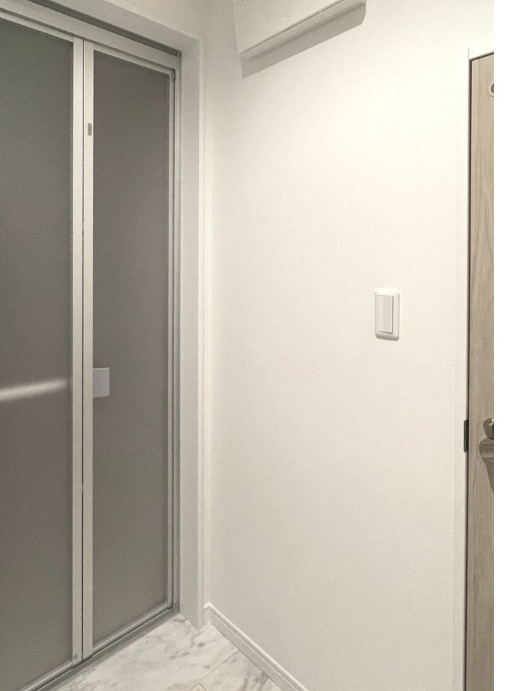 洗面所の一角