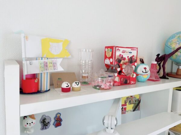 子供の立体作品は飾る→写真を撮る→処分する